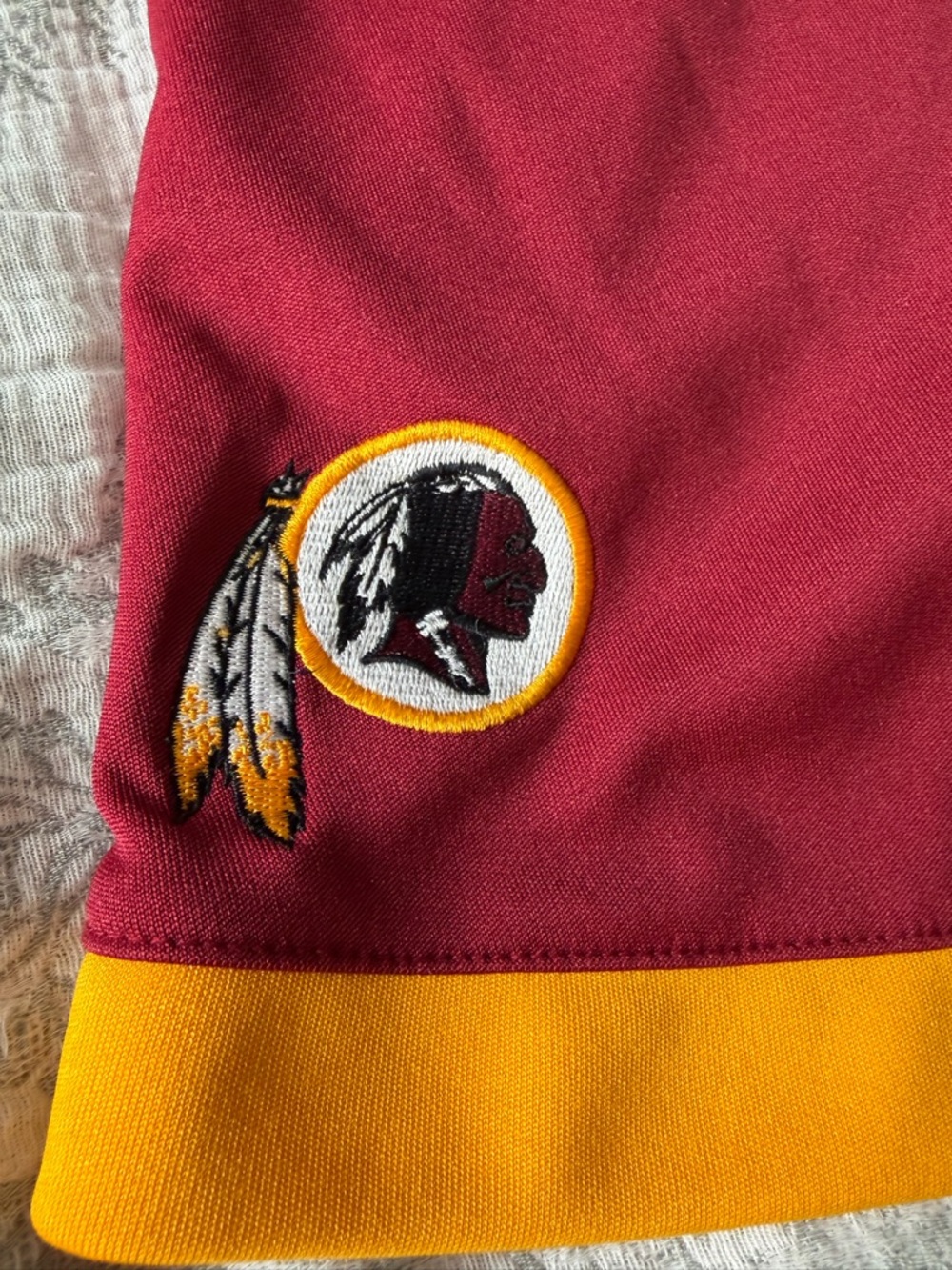 Washington Redskins Cheerleader Dress Medium Burgundy Gold NFL Outfit - Picture 3 of 4